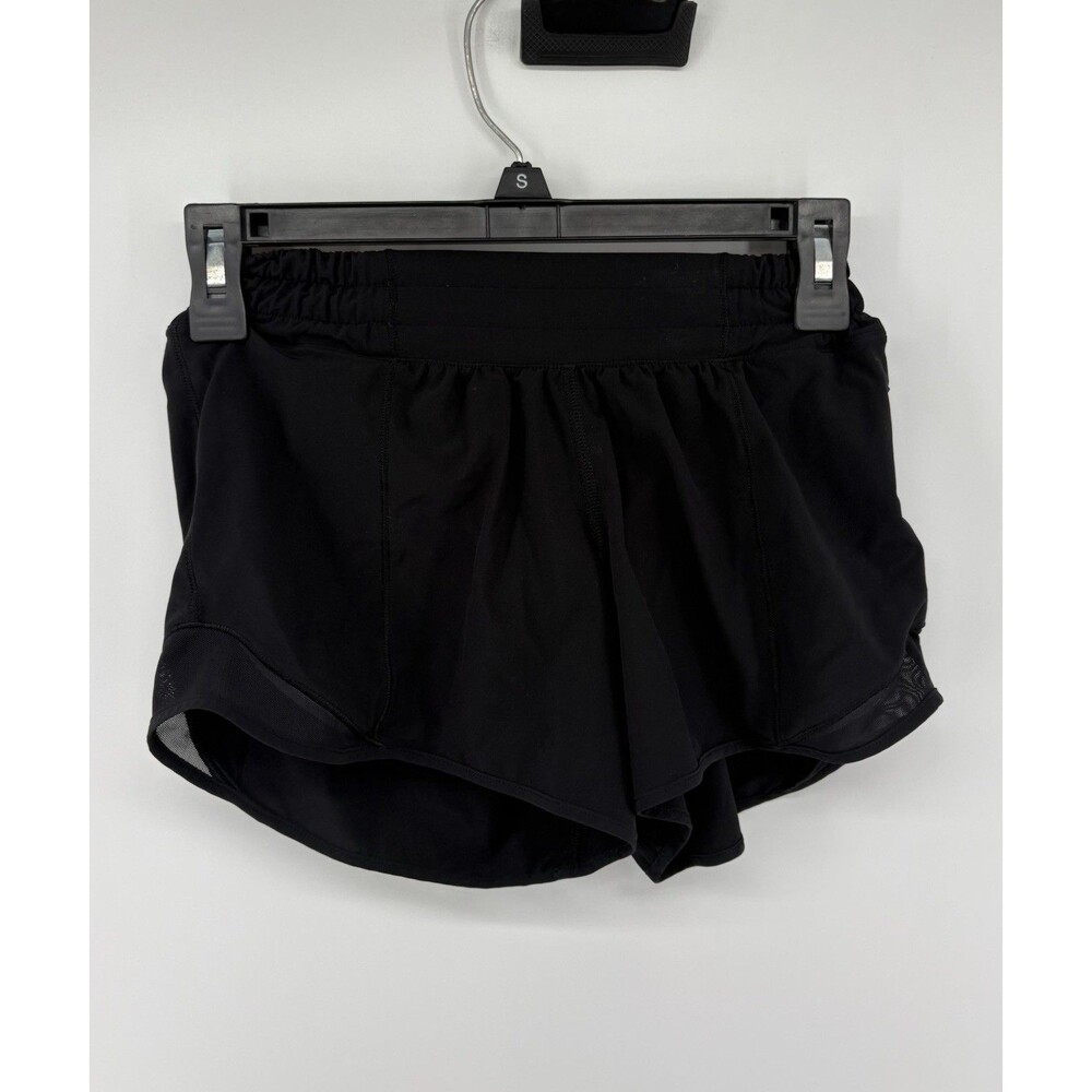 Lululemon Hotty Hot Short *Long 4" Black Size 2